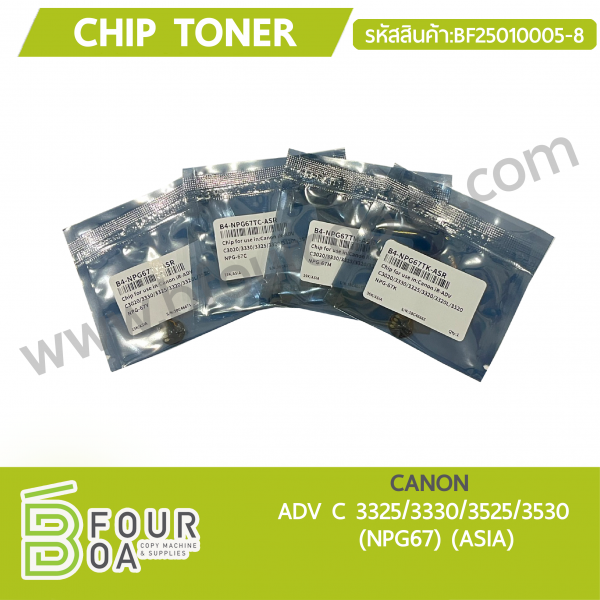 Chip Toner CANON (BF25010005-8)