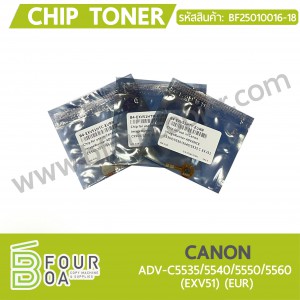 Chip Toner CANON (BF25010016-18) พารามิเตอร์รูปภาพ 1