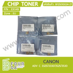 CHIP TONER CANON ADV-C3325/3330/3525/3530 (BF25010024-27) พารามิเตอร์รูปภาพ 1